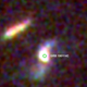The afterglow of GRB 190114C and its home galaxy, as imaged by the Hubble Space Telescope on February 11 and March 12, 2019.